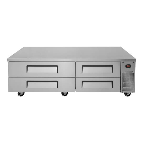 Turbo Air TCBE-72SDR-N 72" 4 Drawer Refrigerated Chef Base - Kitchen Pro Restaurant Equipment