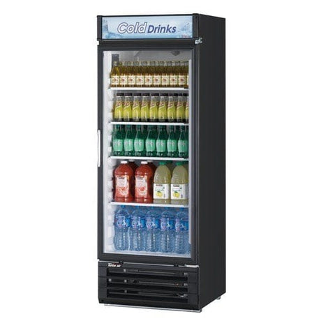 Turbo Air TGM-22RVB-N6 Merchandising Glass Door Refrigerator 29" Single Door - Kitchen Pro Restaurant Equipment
