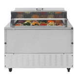 Turbo Air TST-48SD-18-N-DS 48" Solid Door Sandwich and Salad Unit - Kitchen Pro Restaurant Equipment